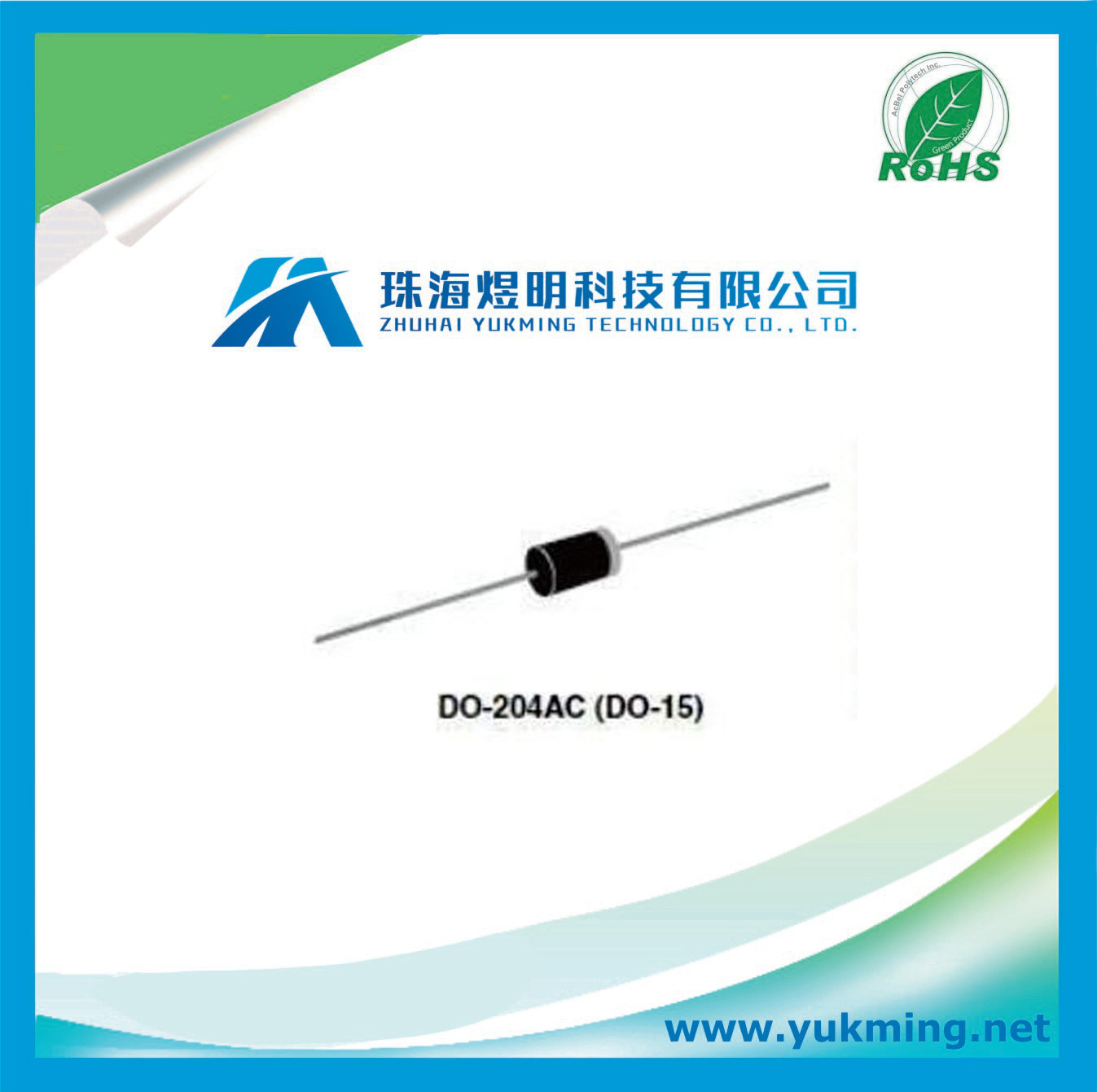Diode P6ke6.8A-E3/54 of Electronic Component for PCB Assembly