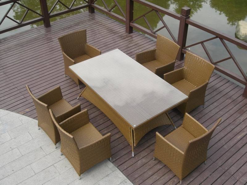 Rattan Furniture/Outdoor Furniture/Rattan Dining (GET-072)