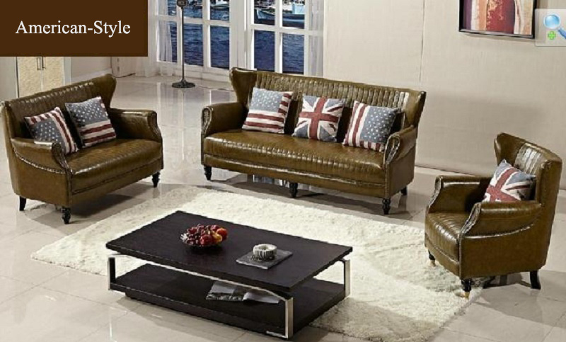 American Style Retro Leisure Hotel Sofa