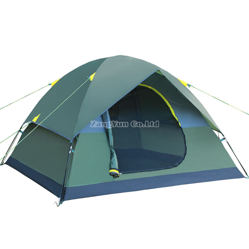 4 Person Tent, Double-Deck Camping Tents