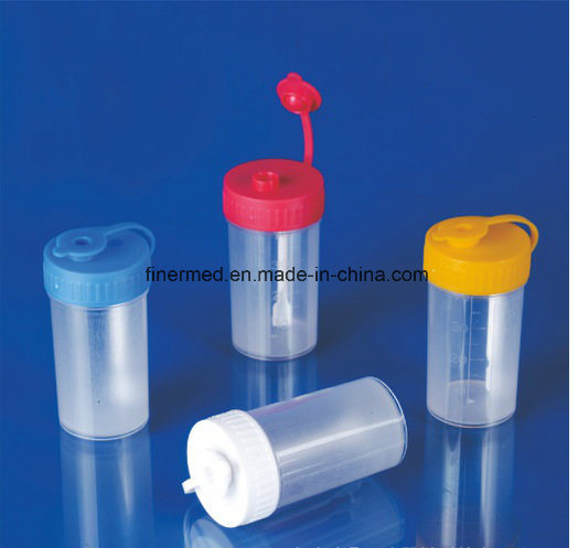 Sterile Sputum Stool Specimen Container with Spoon