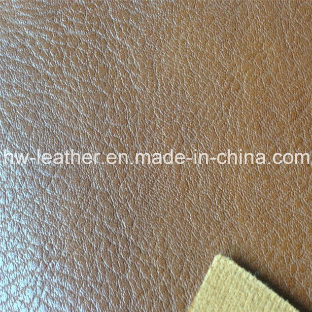 High Quality Anti-Abrasive Furniture PU Leather for Ottoman Hw-752