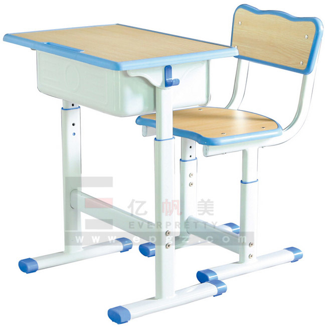 Cheap High School Furniture Single Desk & Chair