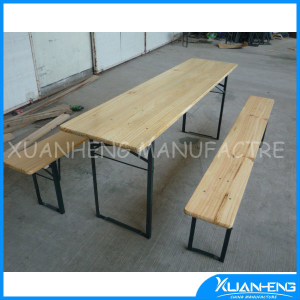 Outdoor Furniture Solid Wood Portable Table