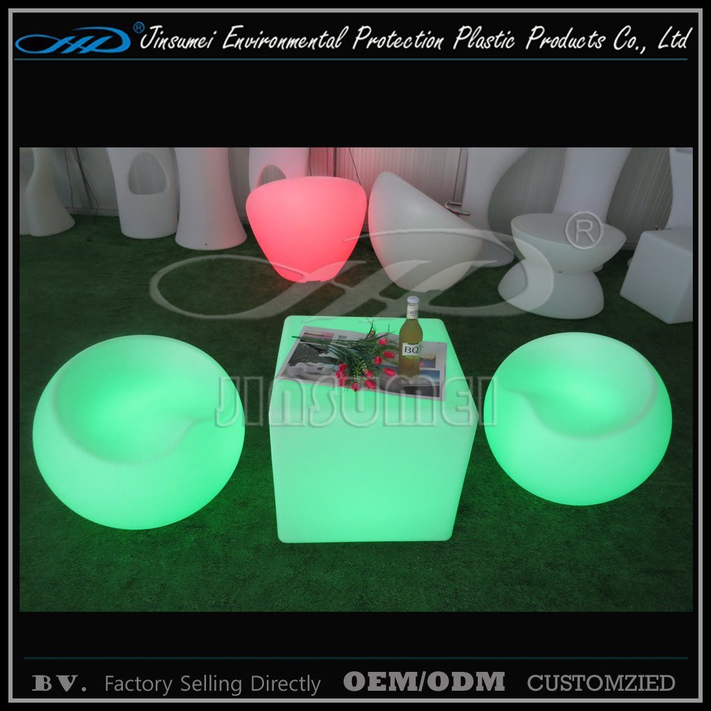 Modern RGB Rechargeable LED Garden Furniture