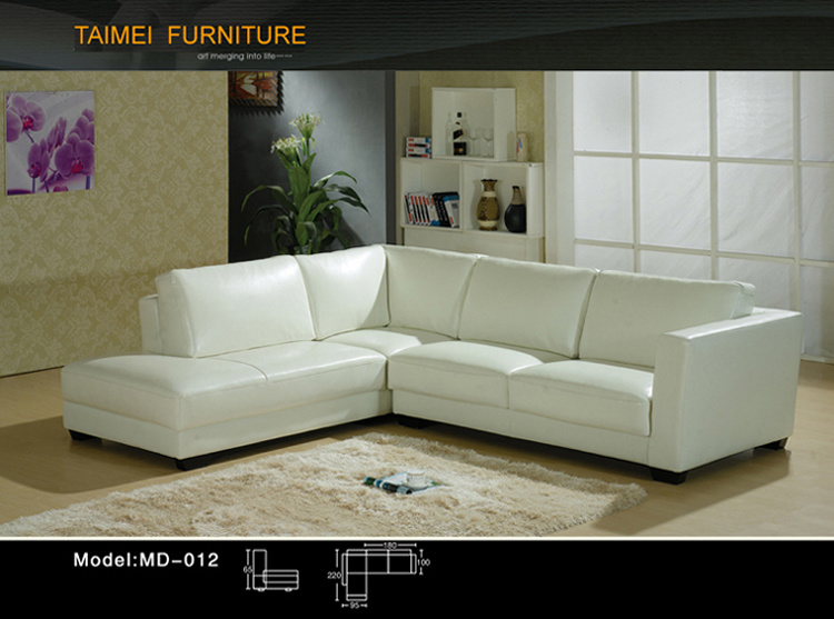 Best Selling Leather Sectional Sofa (L shape)