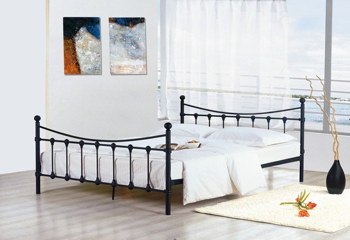 European Style Metal Double Bed (HF010)