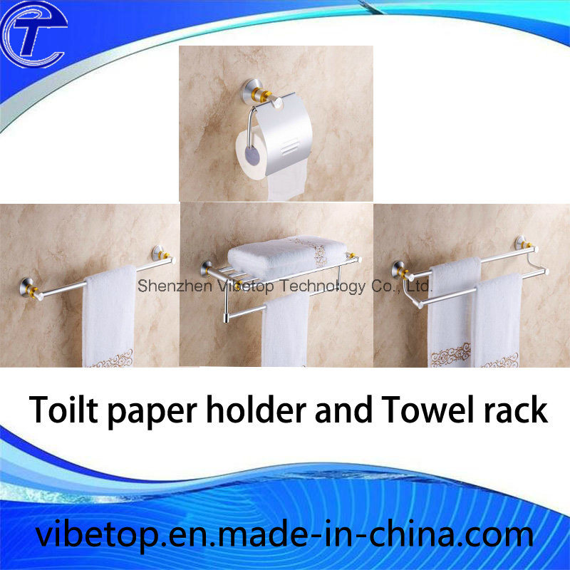 Bathroom Hardware Stainless Steel Towel Shelf (HP-01)