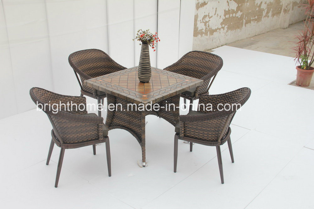 Outdoor Dining Chair and Table Set/Wicker Furniture/Garden Outdoor Furniture