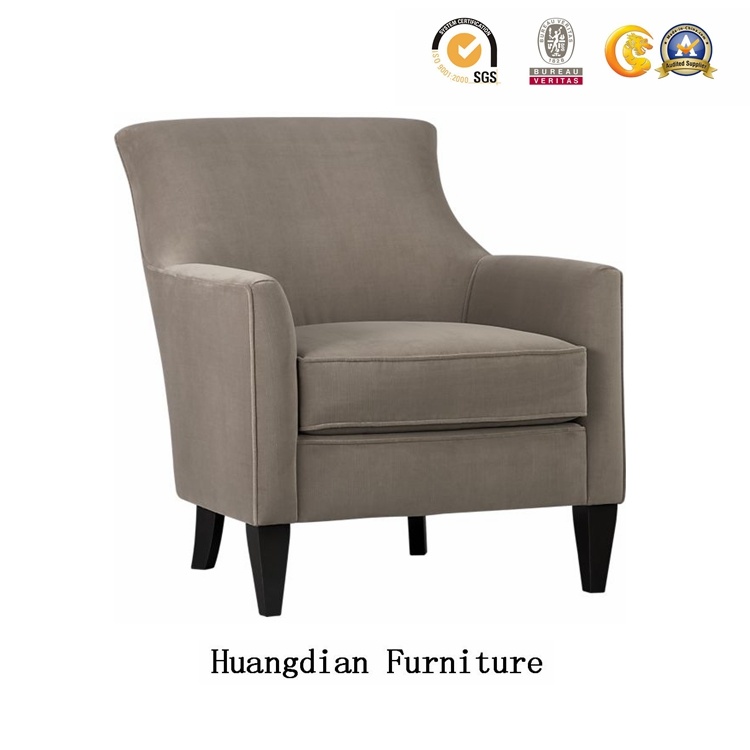 Custom Made Restaurant Furniture Cafe Armchair Coffee Shop One Seat Sofa (HD1606)