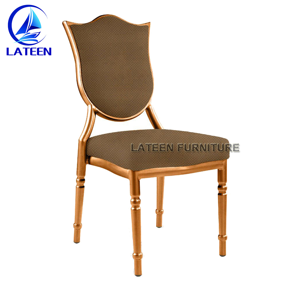Fabric Metal Wood restaurant Furniture Dining Chair