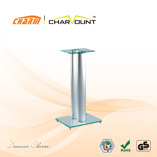 2017 Speaker Stand with Tempered Glass for Customer (CT-SS-30)
