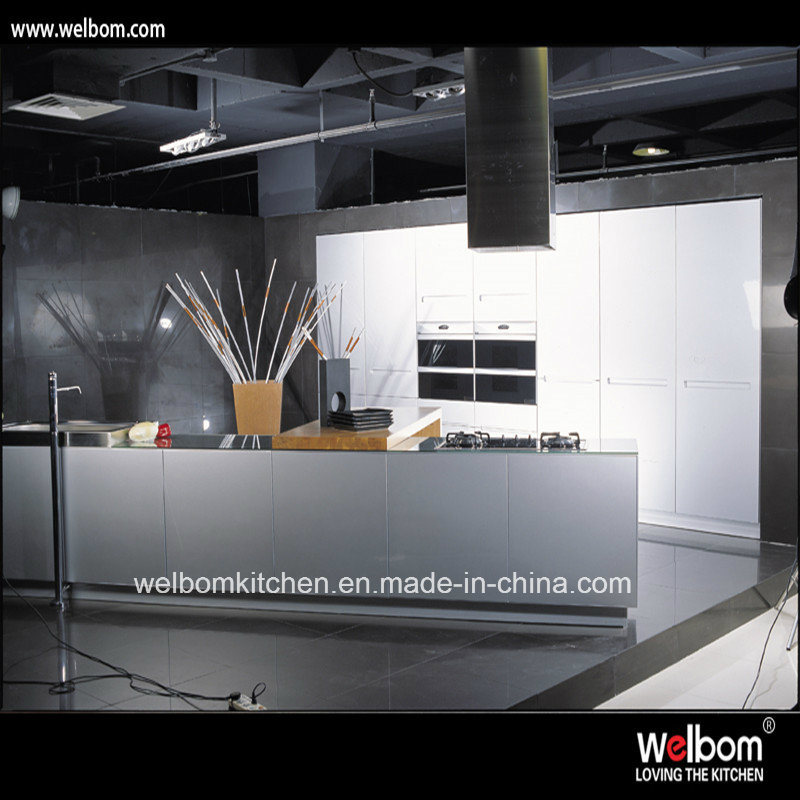 Welbom Shiny High Gloss Linear Kitchen Furniture
