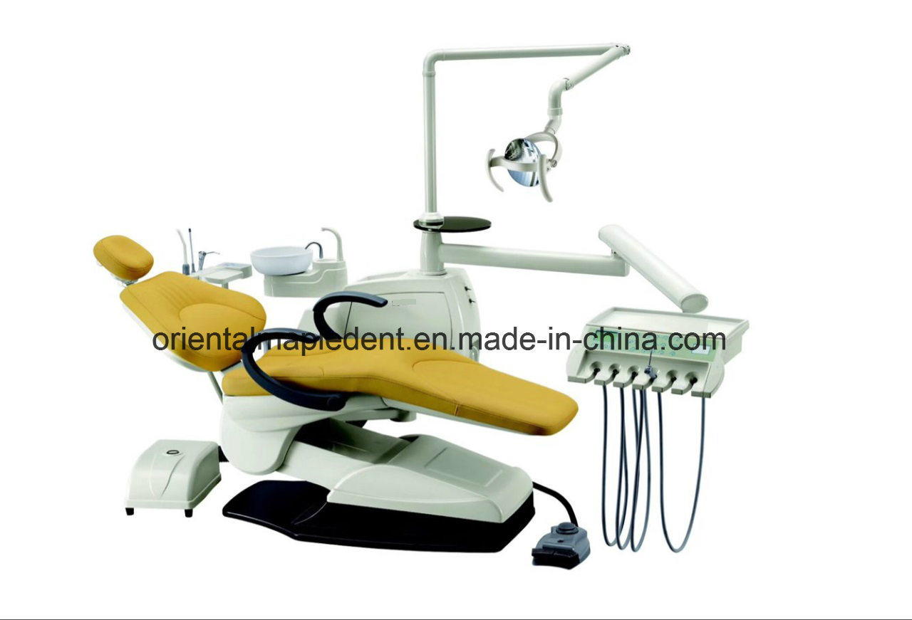 Ce Approved Top-Mounted Tray Dental Unit Chair