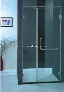 AS/NZS2208 Australian Standard Tempered Glass Frameless Pivot Shower Screen (H010B)