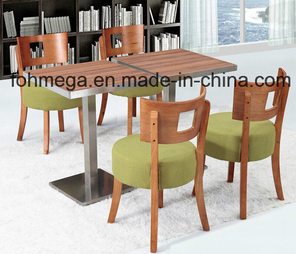 Luxury Wooden Restaurant Tables and Chairs for Cafe/Hotel (FOH-BCA08)