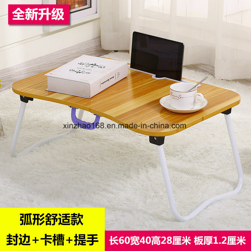 Wooden Small Collapsible Table with 4 Legs