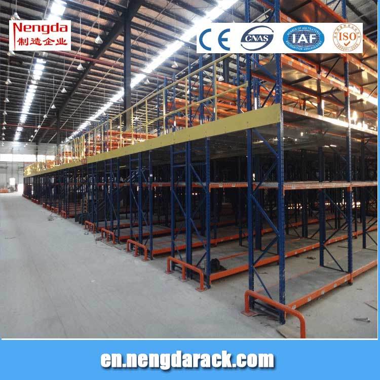 Multi-Level Shelf for Industrial Storage Attic Shelves