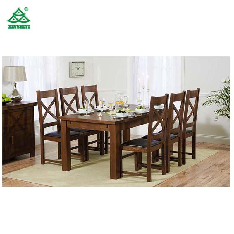 Modern Design Wooden Furniture Dining Table and Chairs Selling