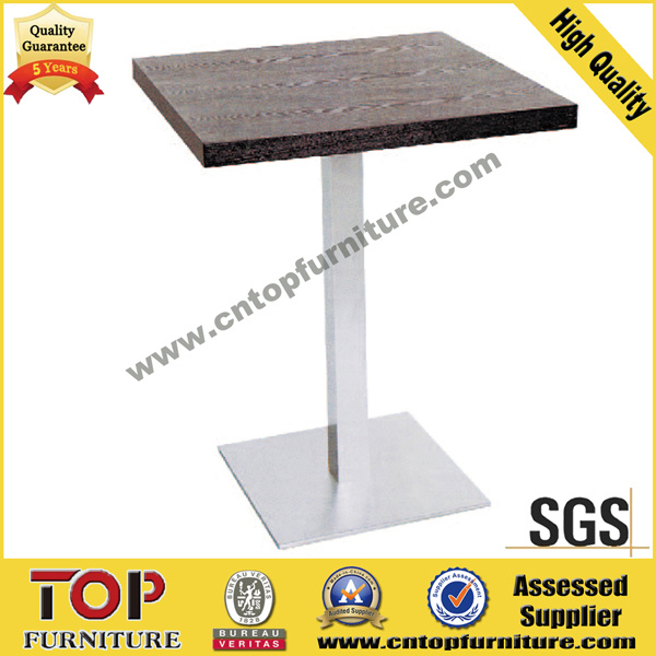 Durable Square Stainless Steel Restaurant Coffee Cocktail Tables