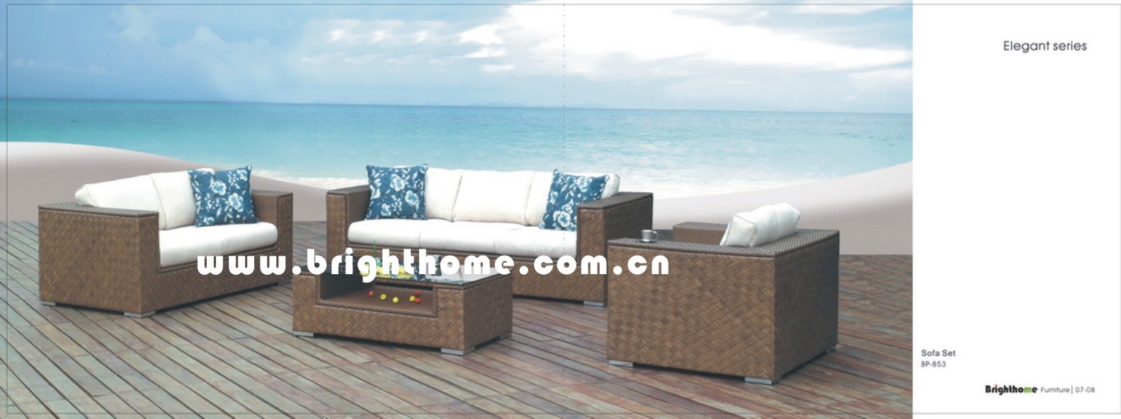 Excellent Design Wicker Outdoor Furniture Sofa Set