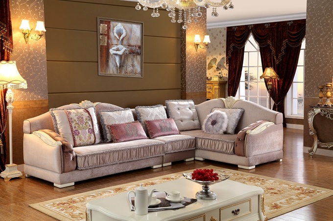 The Latest European Antique Castle Style Exquisite Sofa Y1501