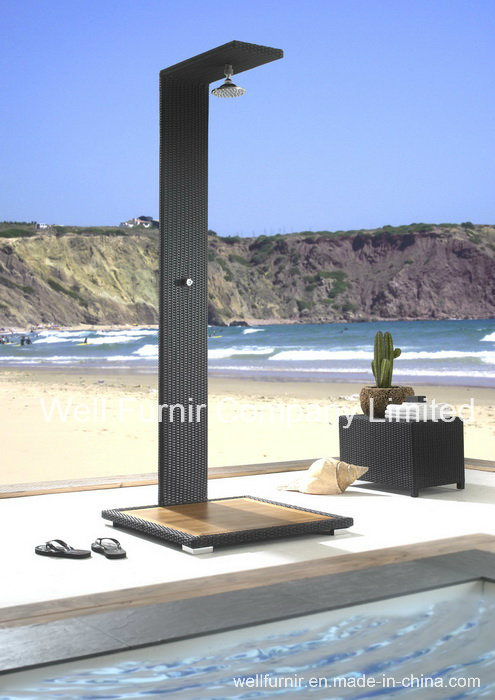 Wicker Shower/Outdoor Poolside Furniture/Rattan Shower