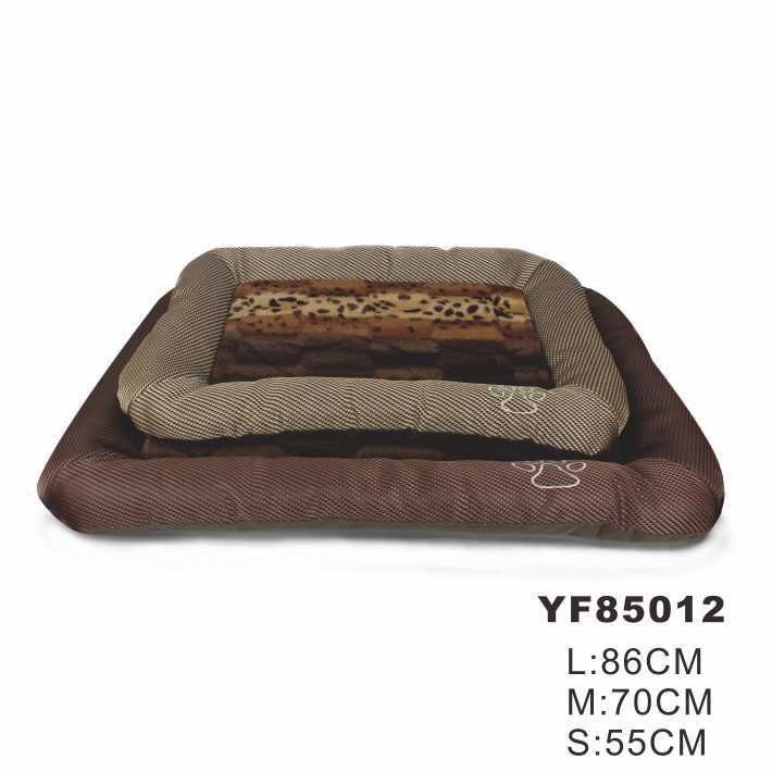Fabrics for Dog Beds, Luxury Pet Dog Bed Wholesale (YF85012)
