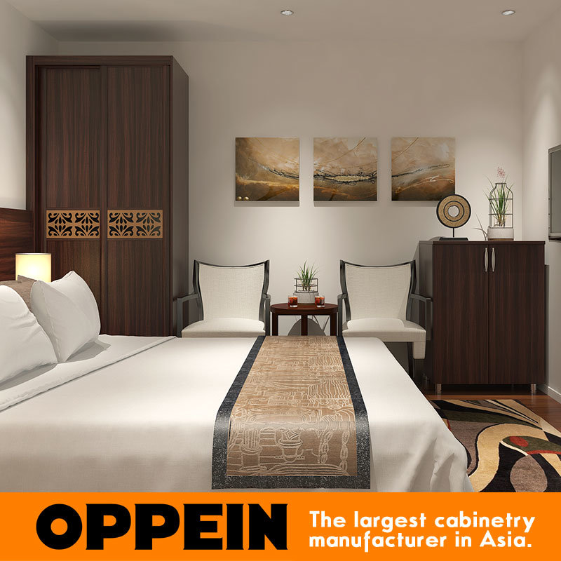 Modern High Quality Natural Wood Grain Wholesale Hotel Furniture (OP16-HOTEL01)