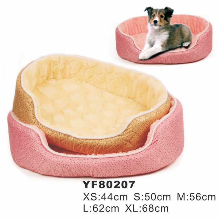 Fashion Pink Large Dog Bed, Pet Bed (YF80207)