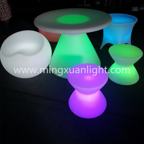 LED Table LED Desk Glowing Table Ound Tea Table