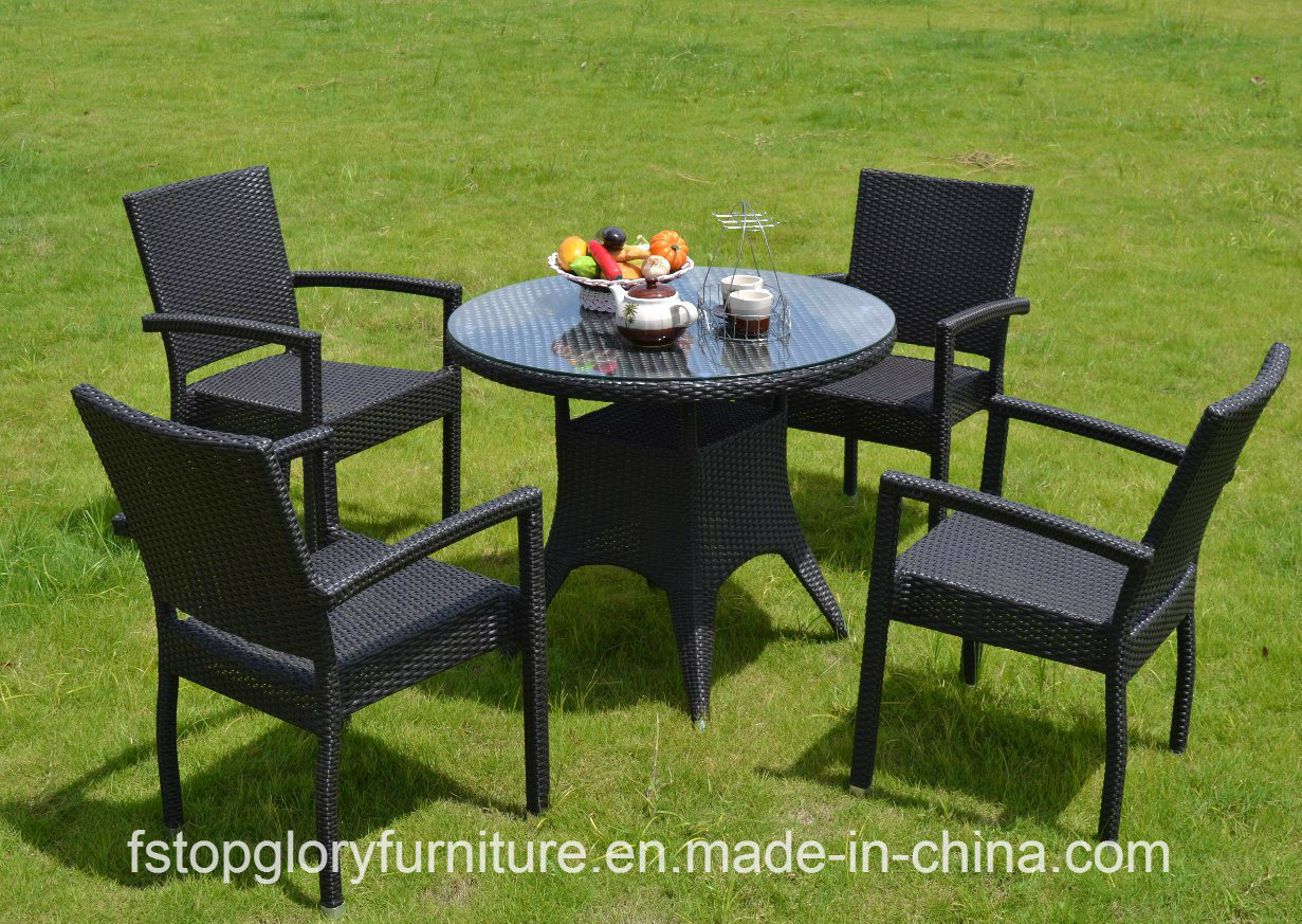 New Design Rattan Tea Table Chair Set Outdoor Garden Furniture