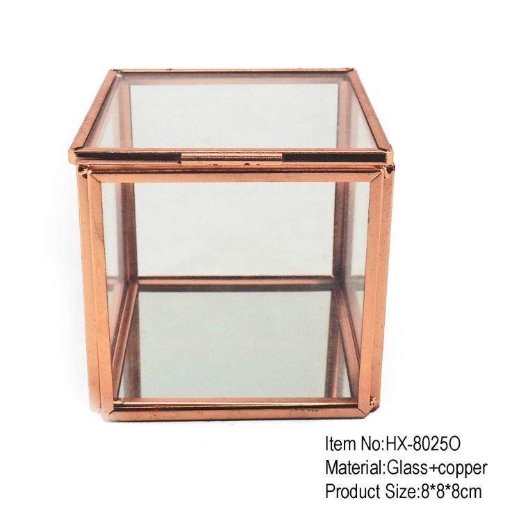 Latest Wedding Decoration Glass Jewelry Box From China Supplier