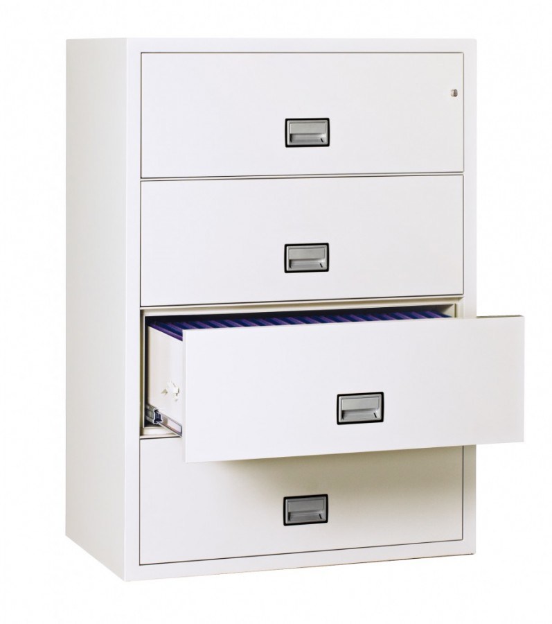 Metal Office Furniture 4 Drawer Lateral File Storage Cabinet