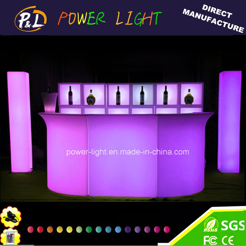 Remote Control Color Changing Bar Furniture LED Bar Counter