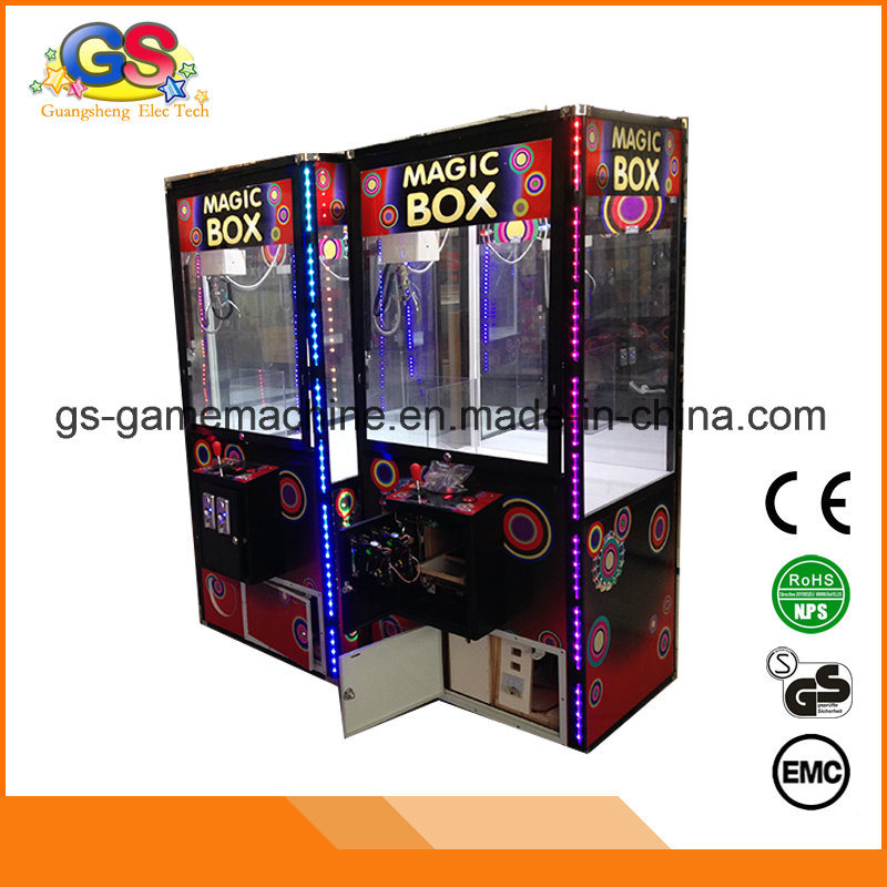 DIY Toy Crane Wooden Crane Slot Machine Arcade Cabinets with Toys Inside