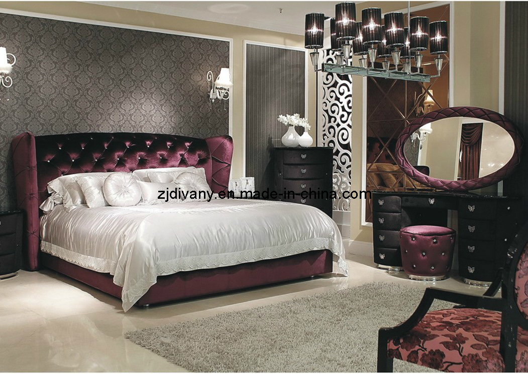 Post-Modern Style Wood Bedroom Furniture