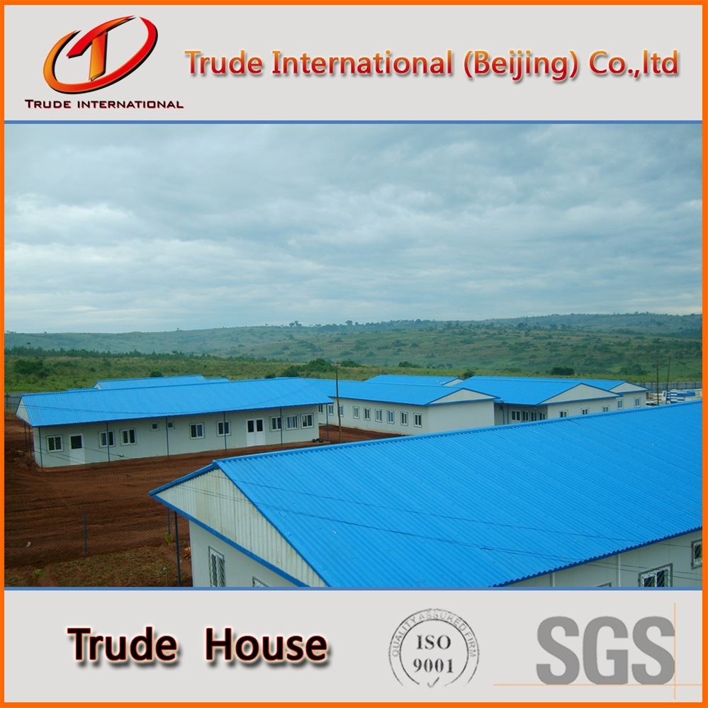 Low Cost Prefabricated/Mobile/Modular Building/Prefab Color Steel Sandwich Panels Fast Installation Family Houses