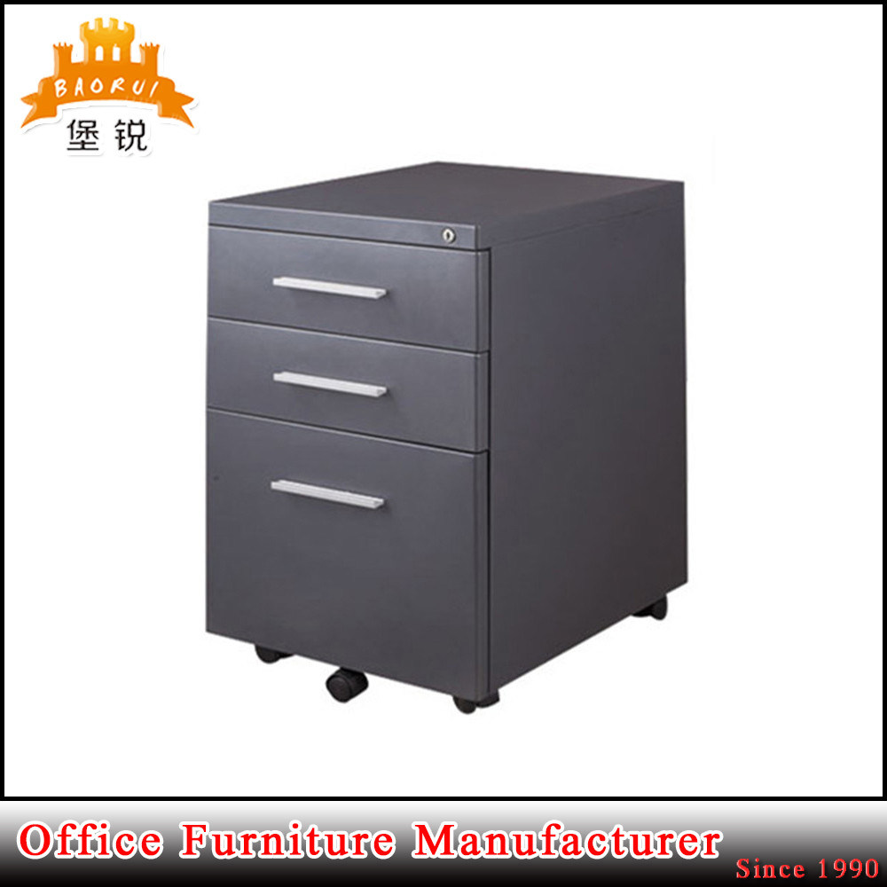 3 Drawer Movable Metal Furniture Mobile Office Cabinet