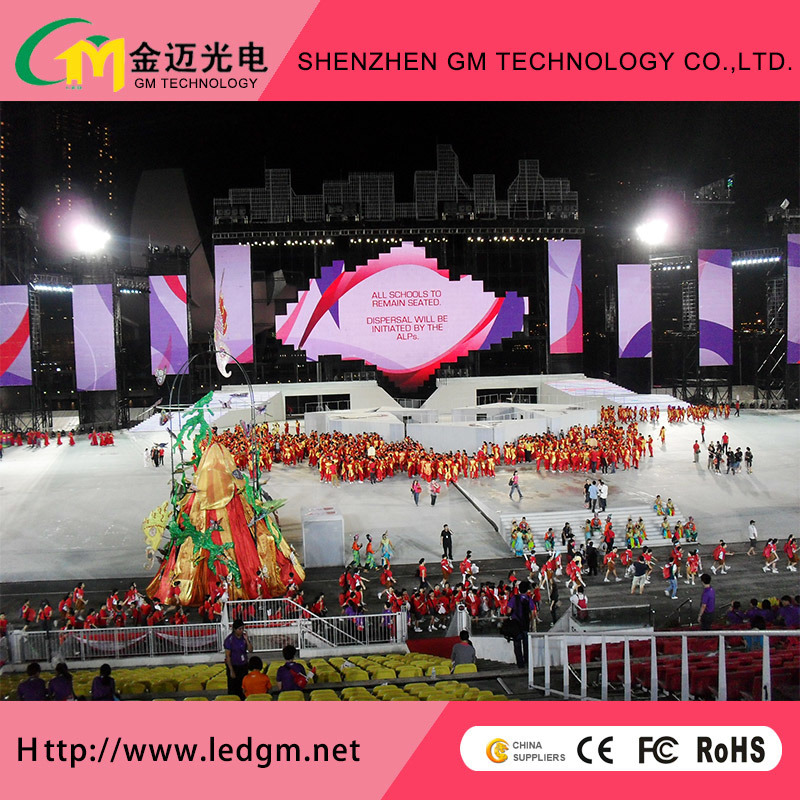 Shenzhen Factory Rental LED Video Wall P3.91, LED Screen Cabinet