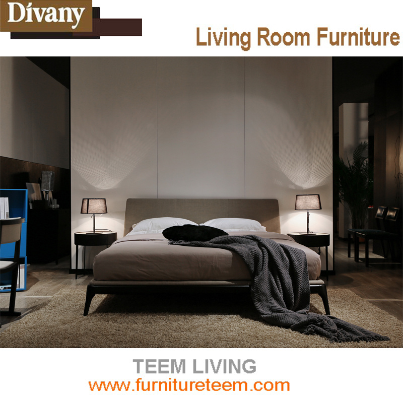 New Design Apartment Furniture King Seize Bed Bedroom Set