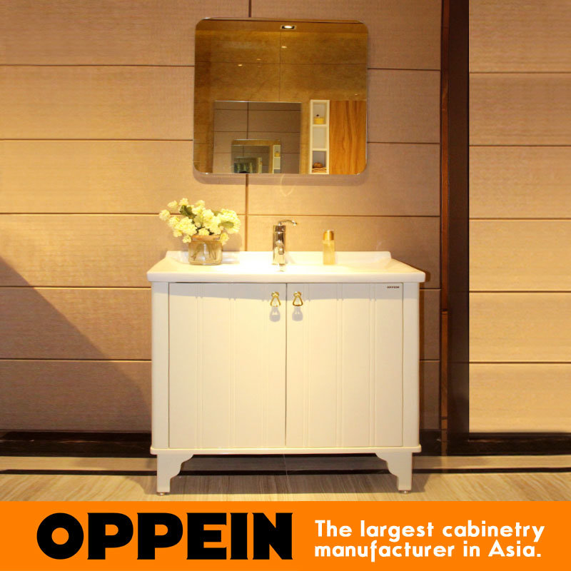 Oppein No Counter Top Modern Lacquer Bathroom Vanity (OP15-128A)