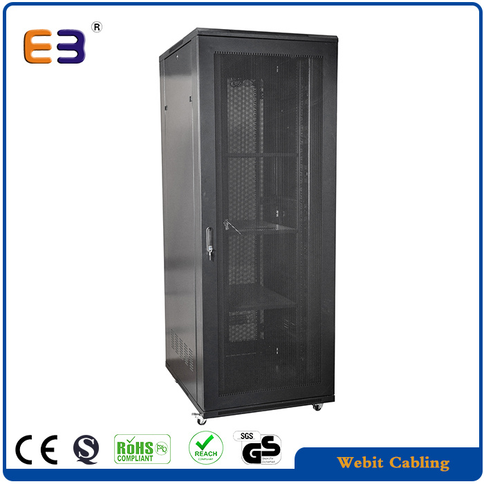 18u to 42u 19'' Network Cabinet with Door Perforated