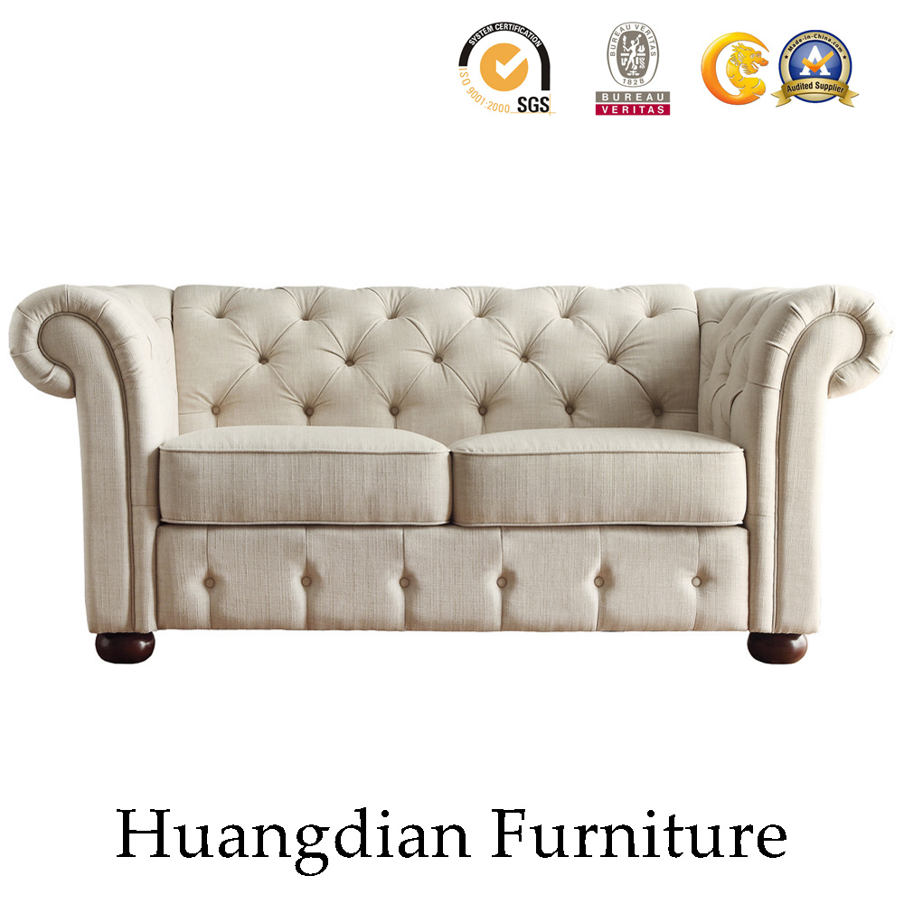 High Quality Living Room Furniture Design Fabric Chesterfield Sofa (HD459)