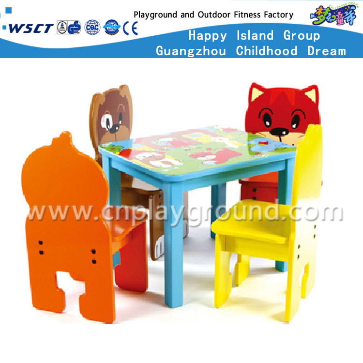 Latest Wooden Classroom Furniture for Children (HD-17501)