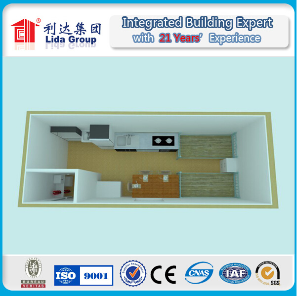 Can Be Fixed and Combined Freely Modular Prefab Container House
