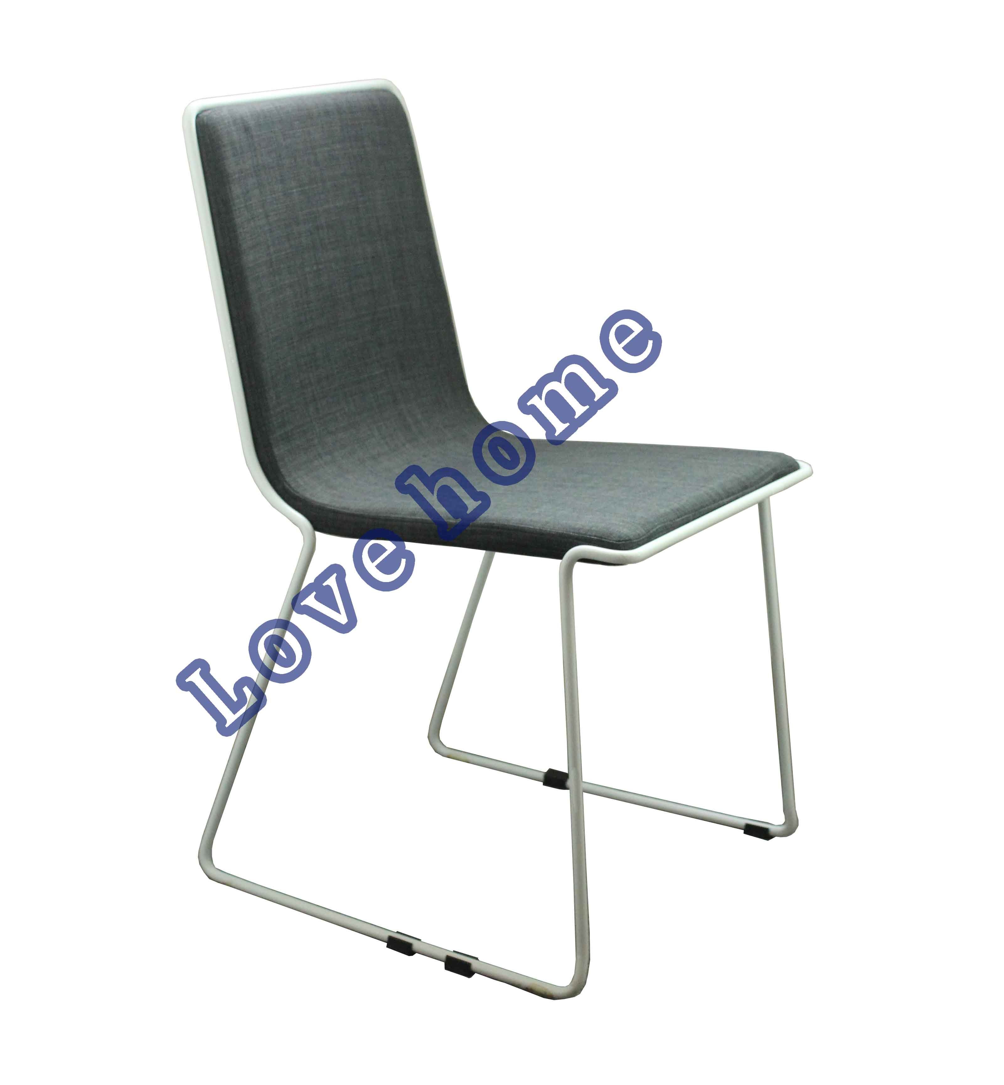 Modern Replica Metal Dining Restaurant Furniture Fabric Chair