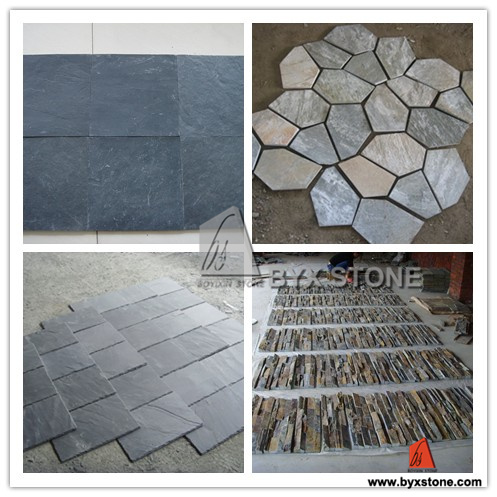 Culture Stone Natural Slate for Roof, Floor, Wall