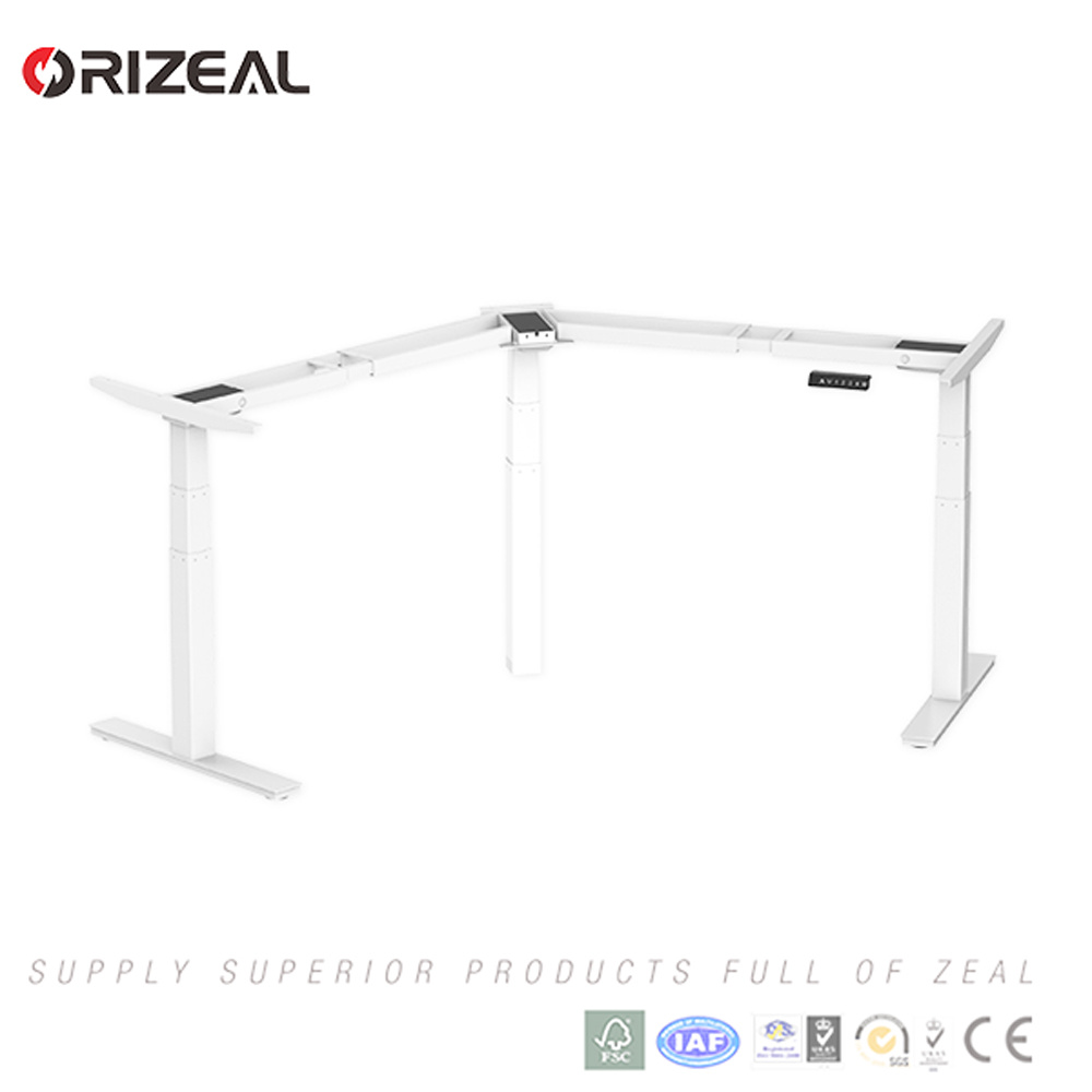 Orizeal Electric Sit Stand Desk, Raising Desk, Standing Desk Ergonomics (OZ-ODKS054D-3)