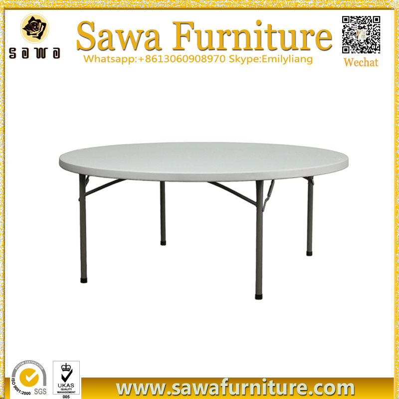 Manufacture HDPE Outdoor Plastic Folding Table
